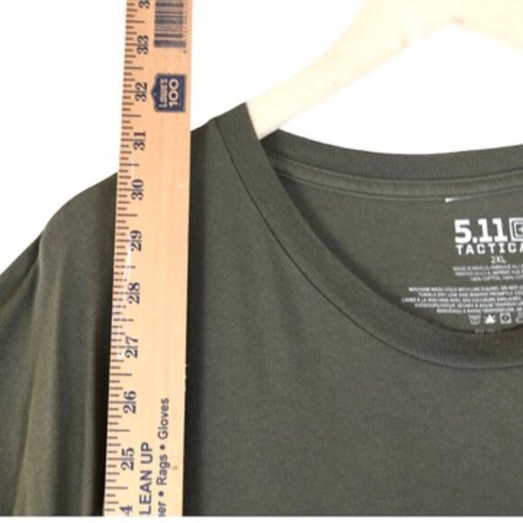 5.11 Tactical Aloha Hawaii Shirt 2XL Graphic Utility Tee - Picture 7 of 8